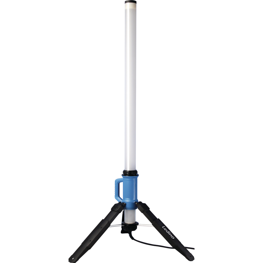 LED-Lichtsäule 130W 6500K blau/schwarz 10000lm