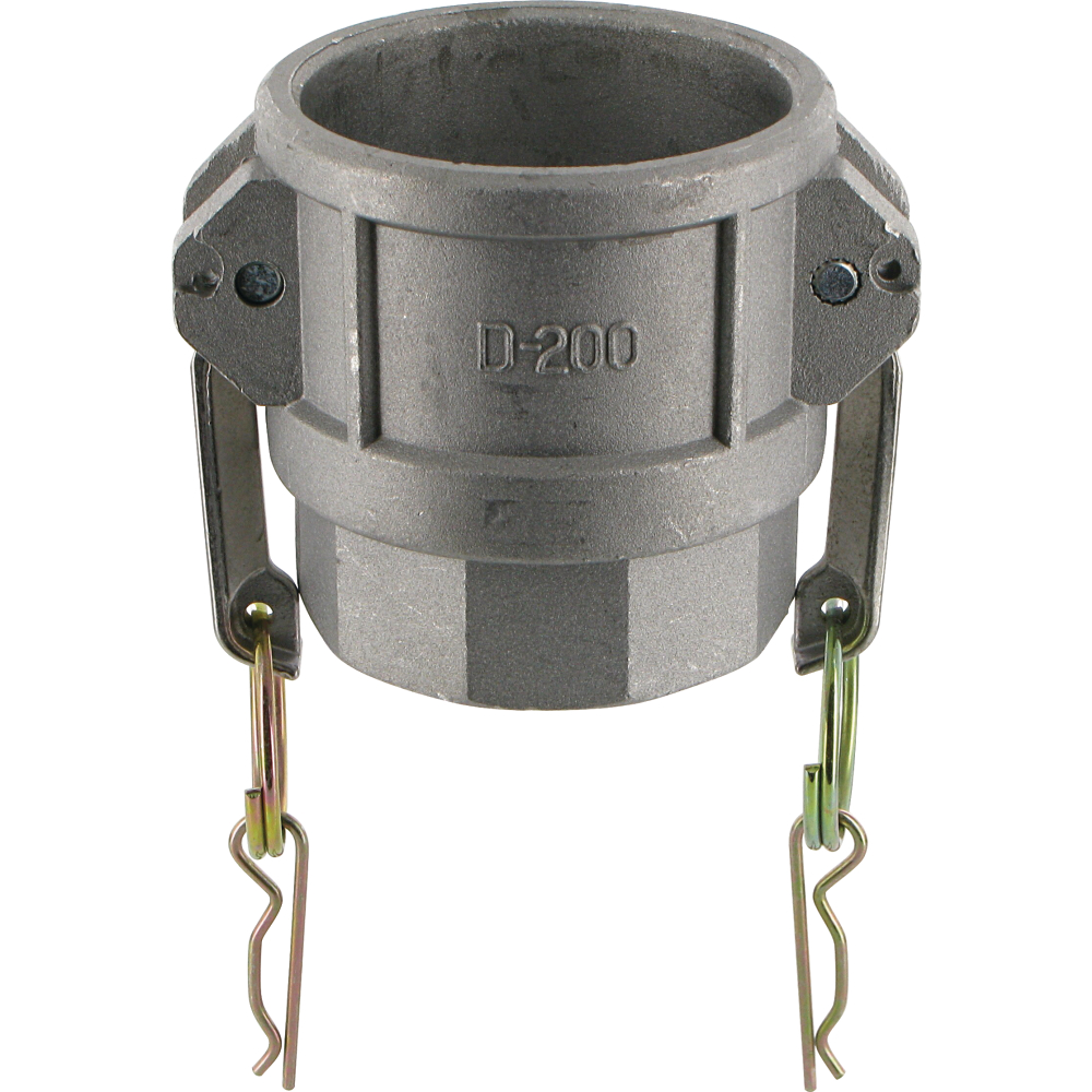 Kamlok Mutterteil Typ D DN150, IG 6", Alu