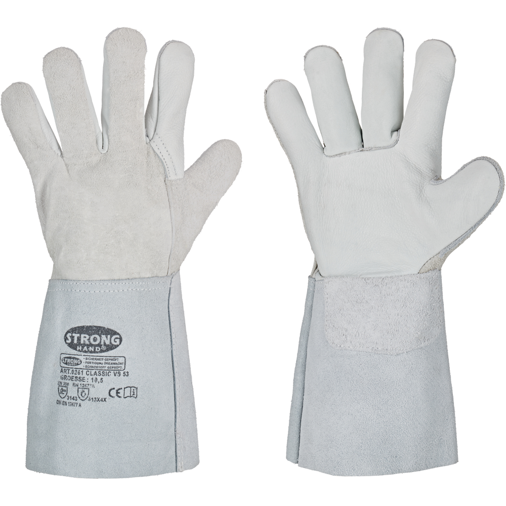 Stronghand® Schweißerhandschuh CLASSIC VS 53 natur Gr.10,5