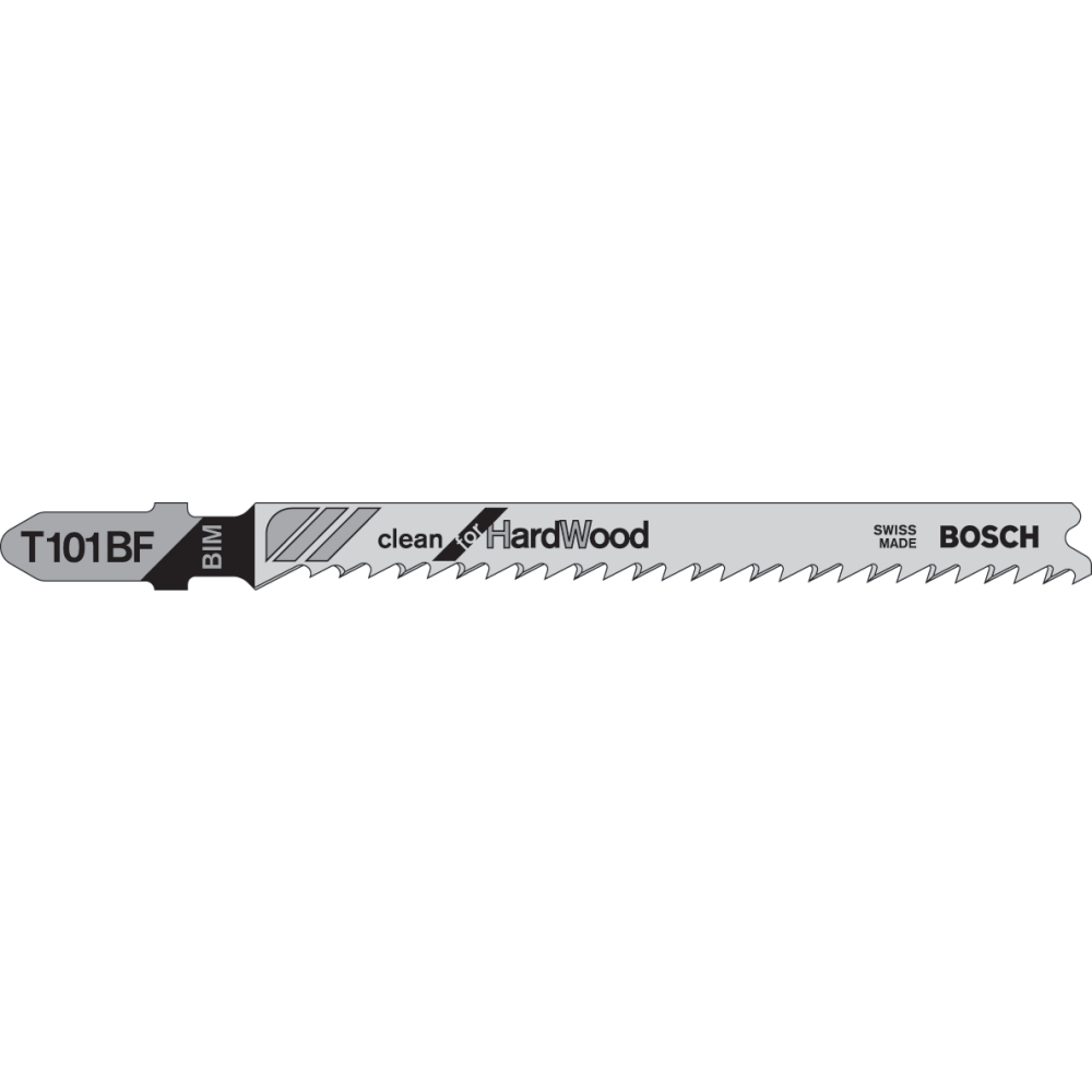 Bosch  Stichsägeblatt T 101 BF PRO Hardwood clean 5 Sägeblätter