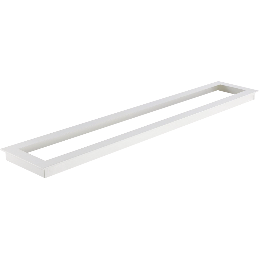 Einbaurahmen weiß für LED-Panel 1200x300mm
