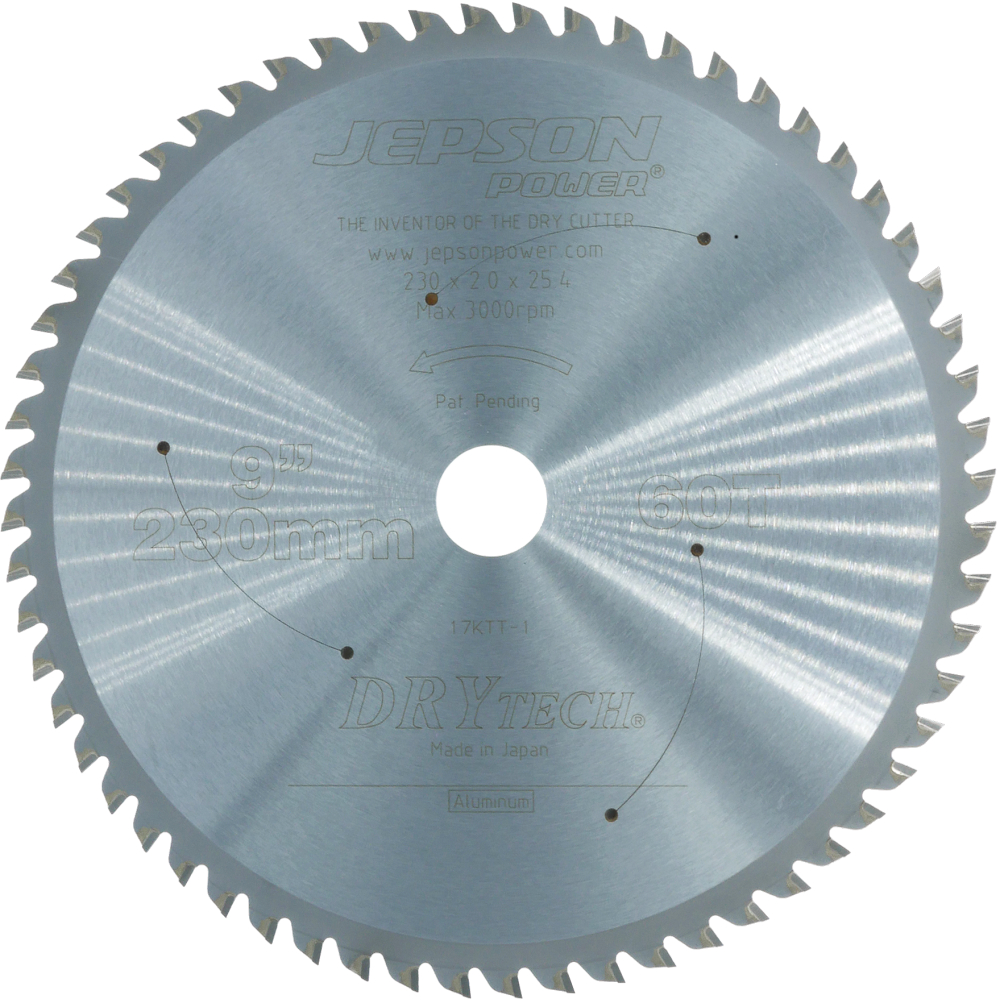 Jepson Sägeblatt 230x2,2 230/60Z Aluminium