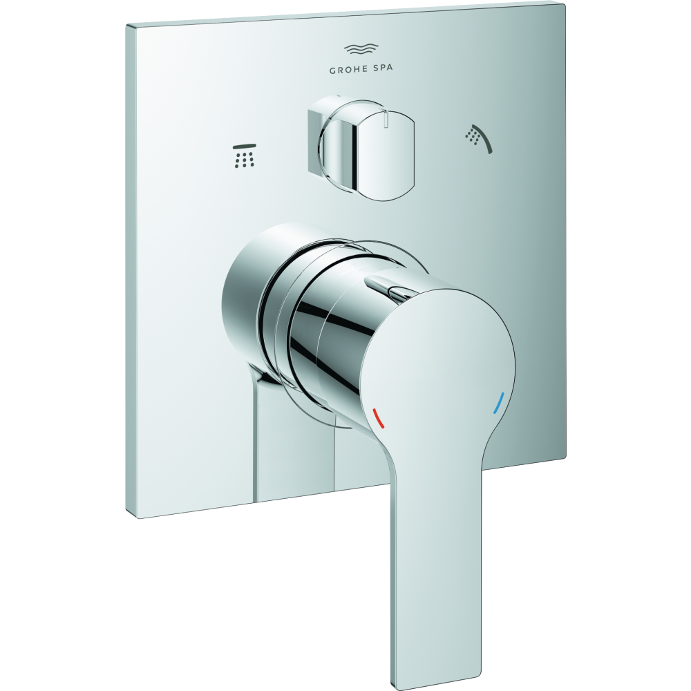 Einhandarmatur Allure Fertigset für Rapido SmartBox chrom