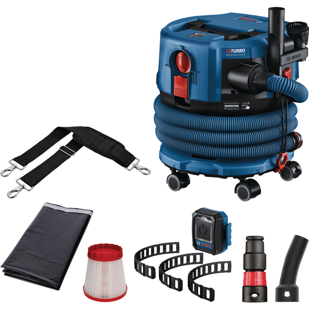 Bosch Akku-Nass-/Trockensauger 18V c&g GAS 18V-12MC BITURBO solo Karton