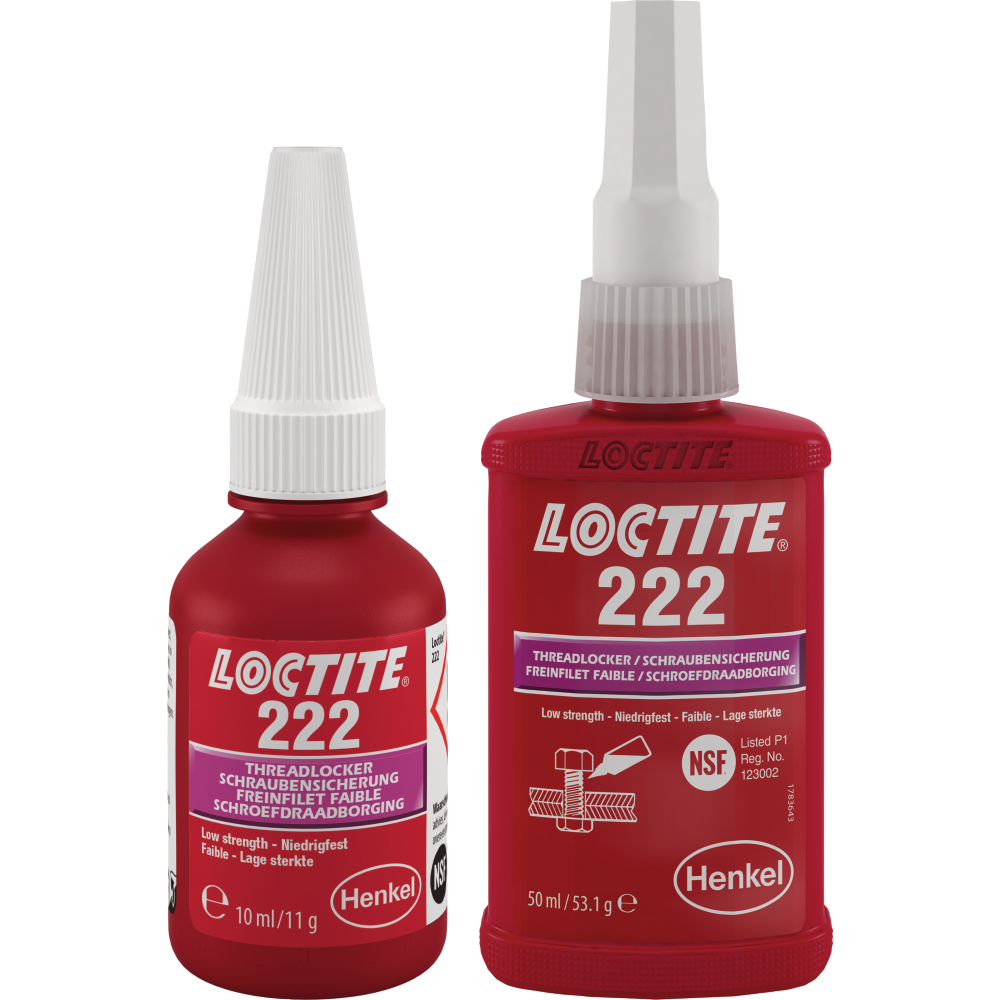 Loctite® 222 Schraubensicherung niedrigfest Flasche 10ml