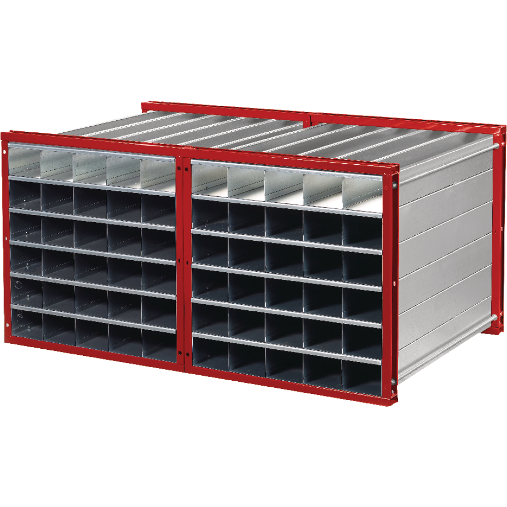 Wabenregal RWR-16/1 1000x1000x1000 16 Fächer RAL 3000