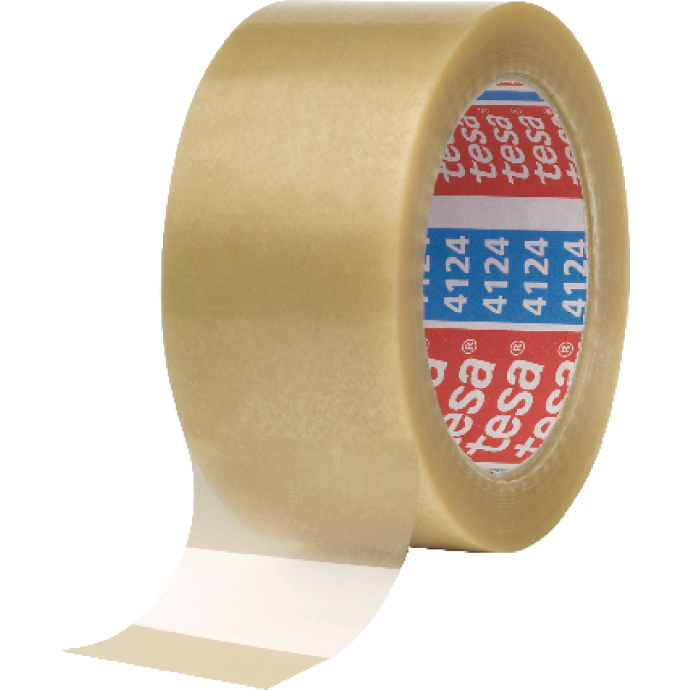 Klebeband farblos Tesapack 4124 66mx50mm