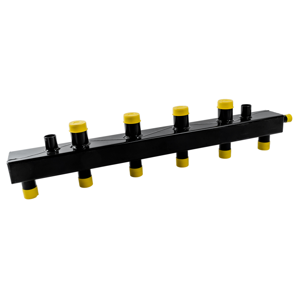 Wolf Heizungsverteiler für 3 Heizkreise Anschlüße oben 1 1/2", unten 2"