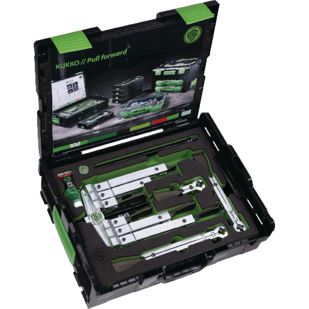 Kombi-Abzieher-Set 2- und 3-armig 120mm KUKKO