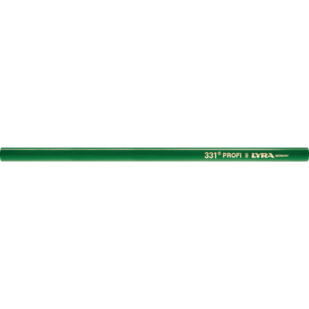 Steinhauerstift 331 oval grün 30cm Lyra