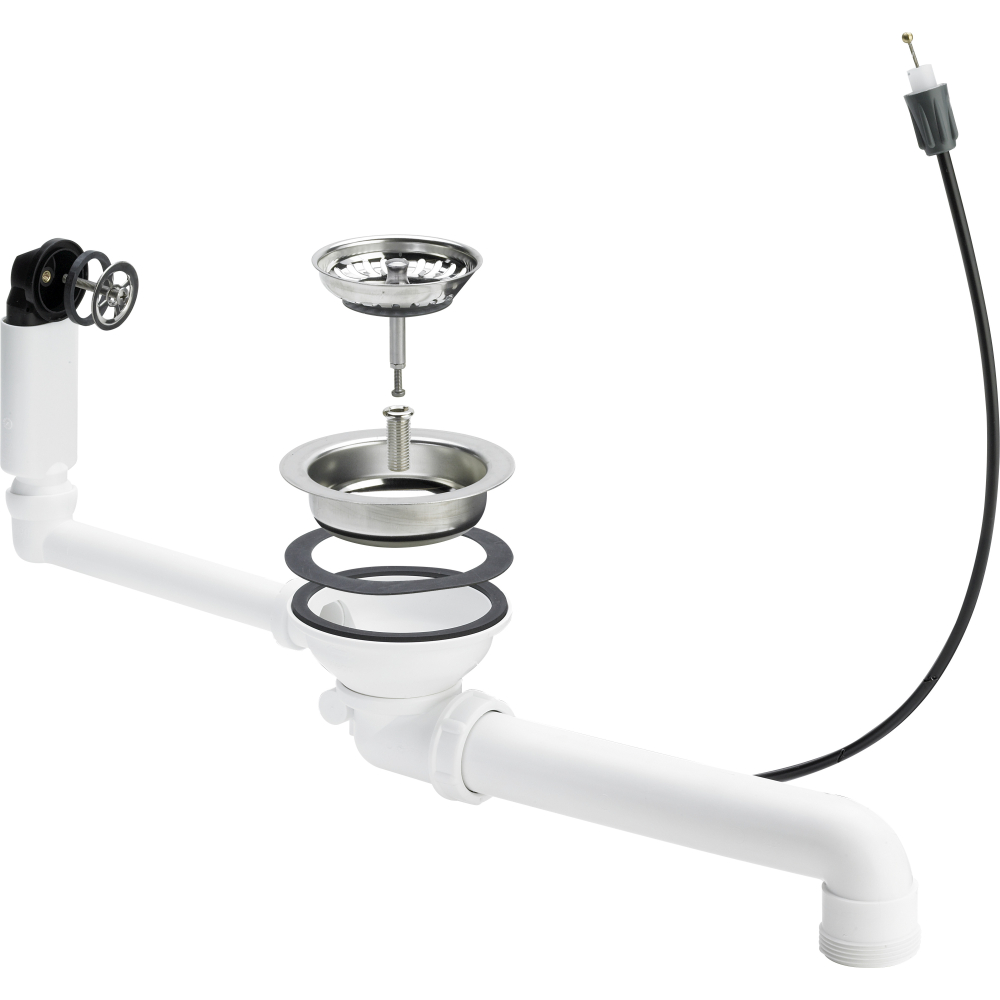 Viega Ablaufventilset 7139.162 in Kunststoff weiss