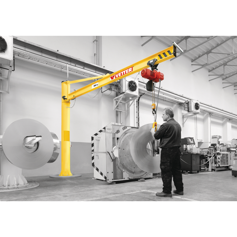 Wand-Schwenkkran-PW 250 kg 5000 mm