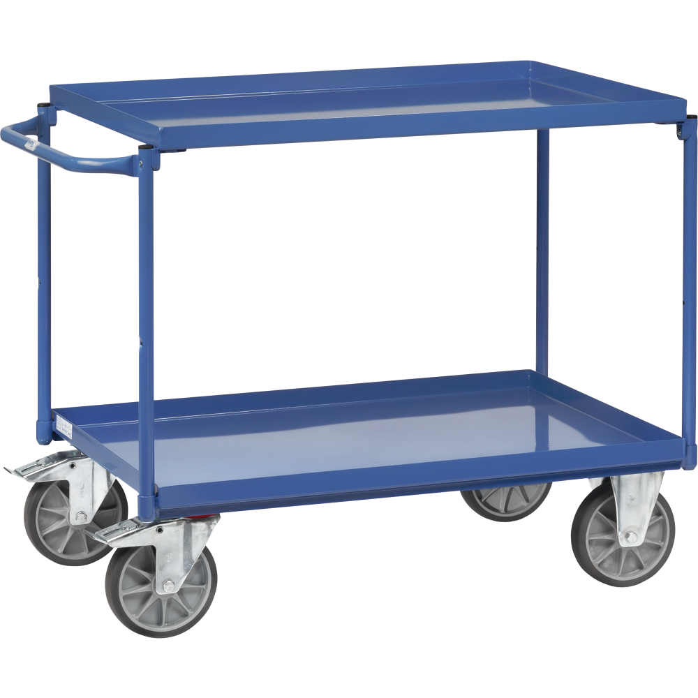 Tischwagen 4822 400kg 2 Wannen 1000x700mm