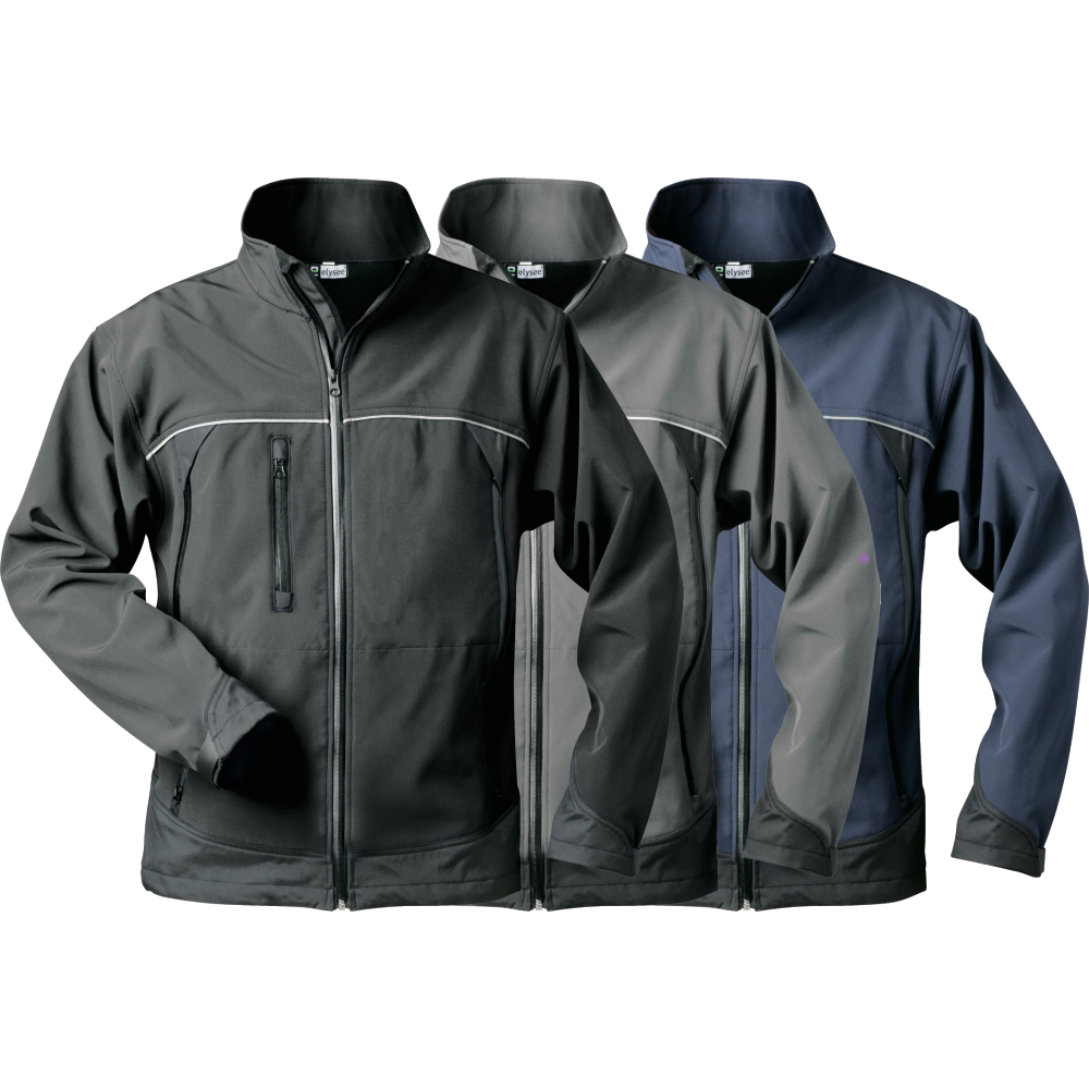 Elysee Softshell-Jacke ALPHA schwarz/schwarz Gr.XL