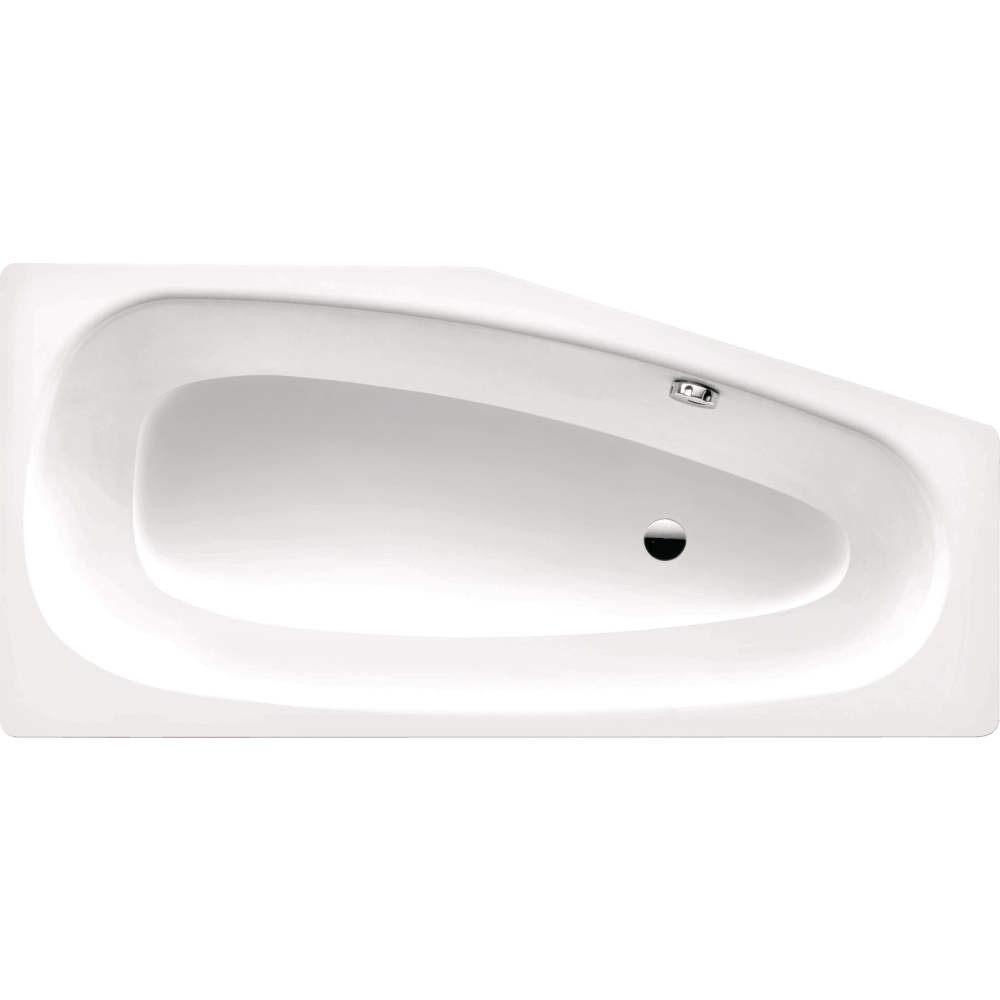 Badewanne Stahl Kaldewei MINI links 157x70cm weiß