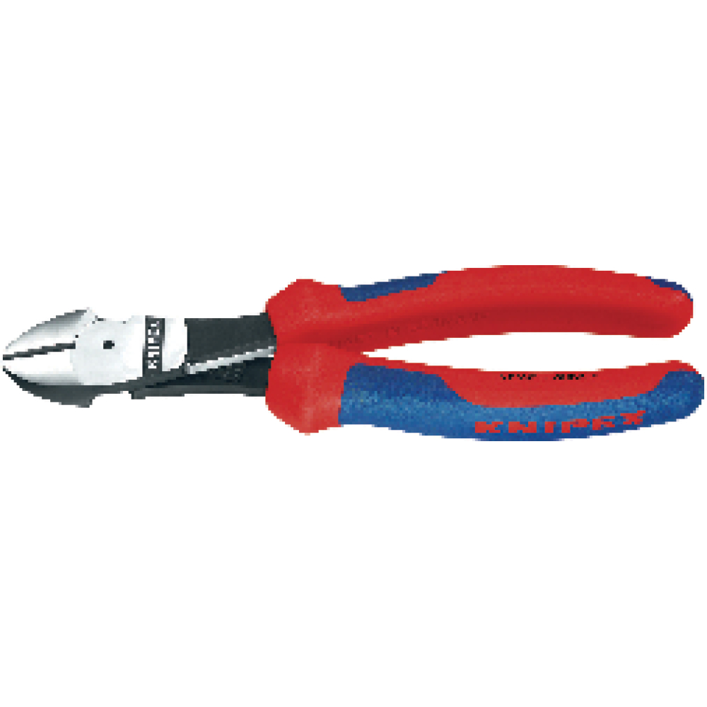 KNIPEX Kraft-Seitenschneider 7412 180mm mit Komfort-Griffen