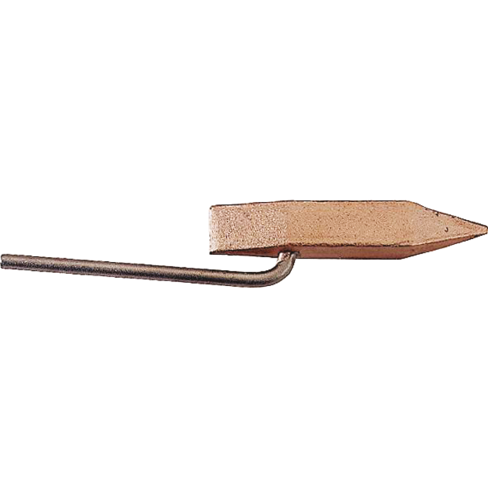 GCE Kupferstück Propan 250 g Hammerform spitz