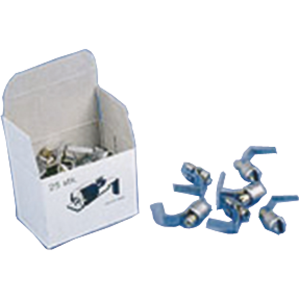 Schlösser 8mm 25 Stück für Spannband