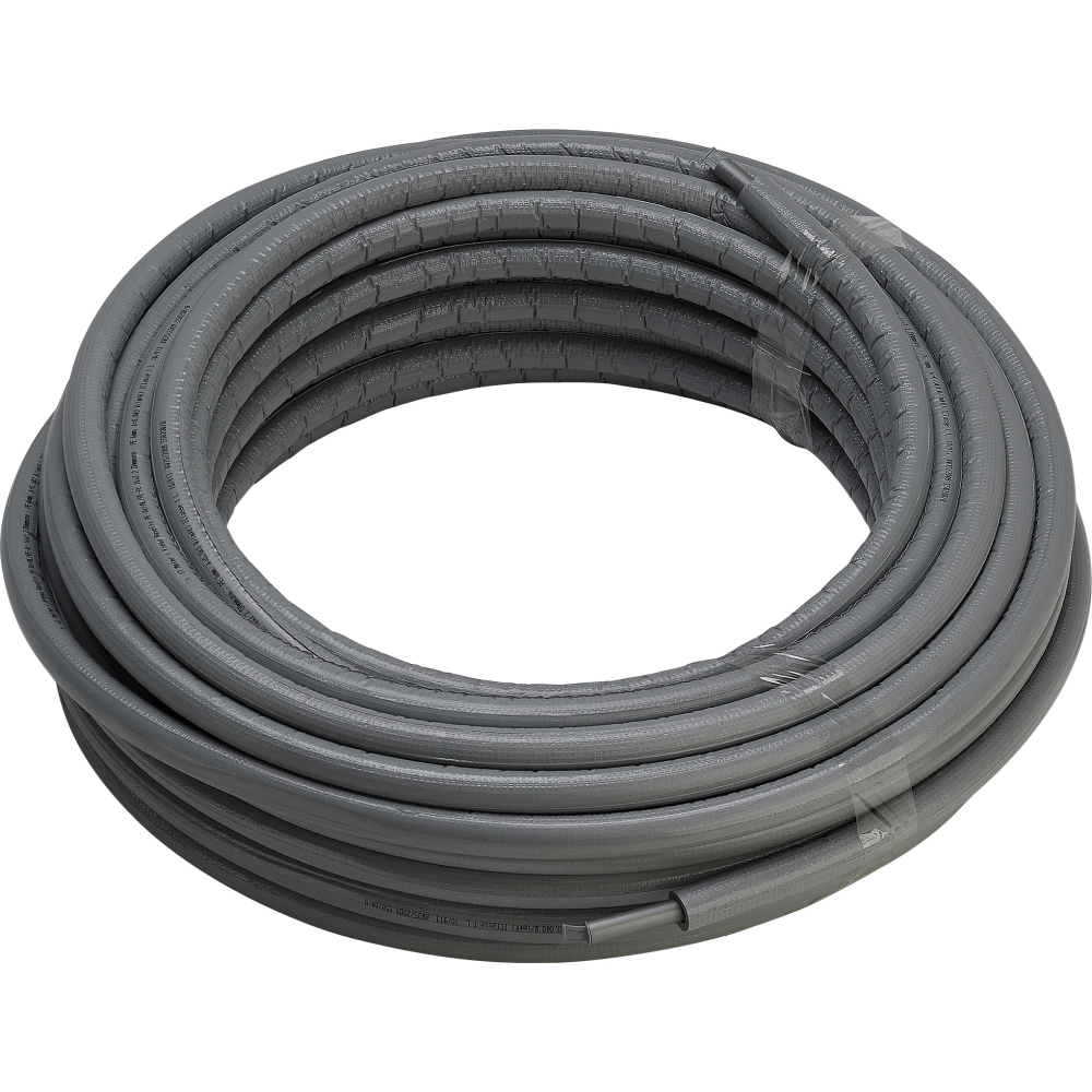 Viega Rohr Raxofix 5302.6 mit 6mm Dämmung in 16x2,2mm Kunststoff grau