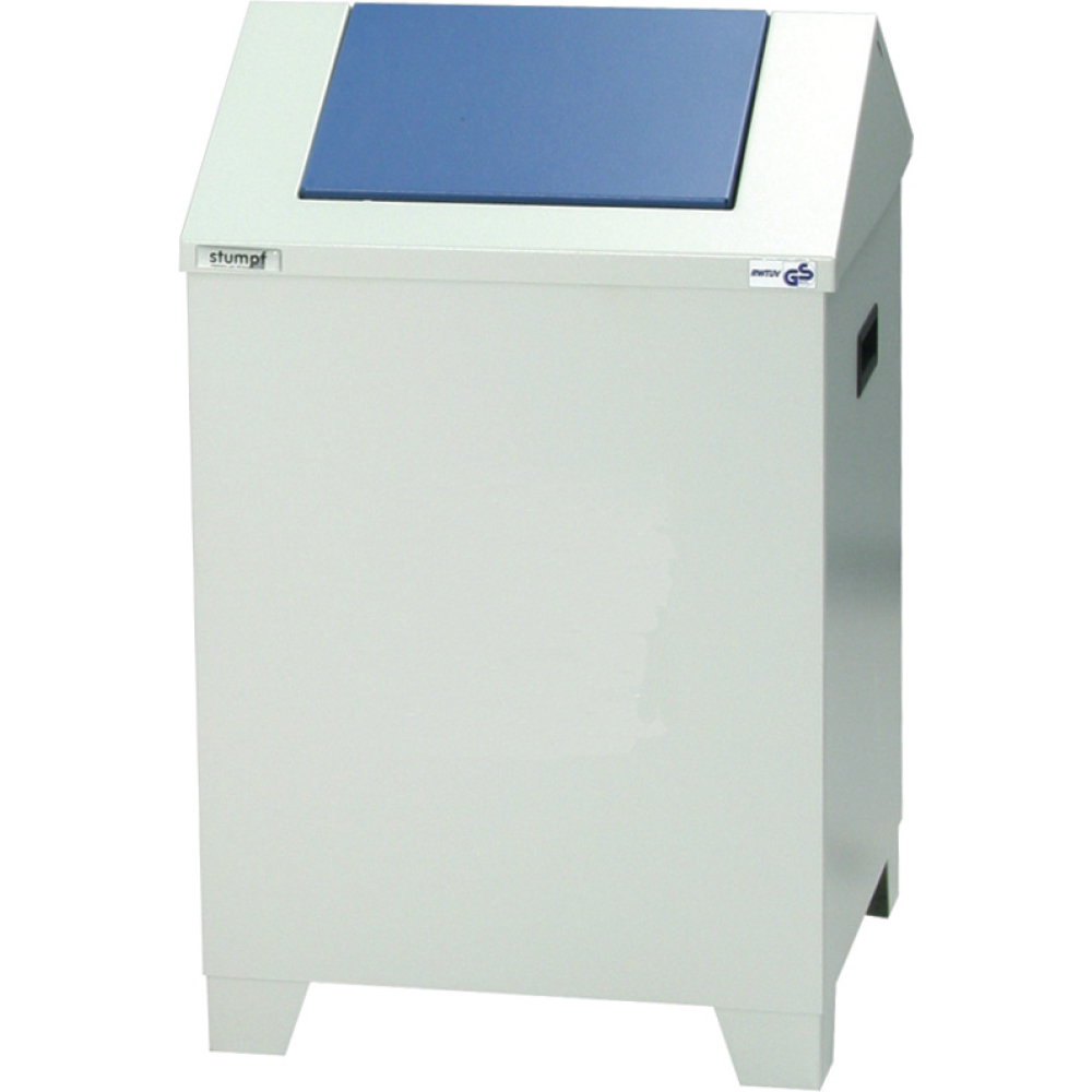 Putzwollkasten ca.73 l 655x410x405 mm grau/blau