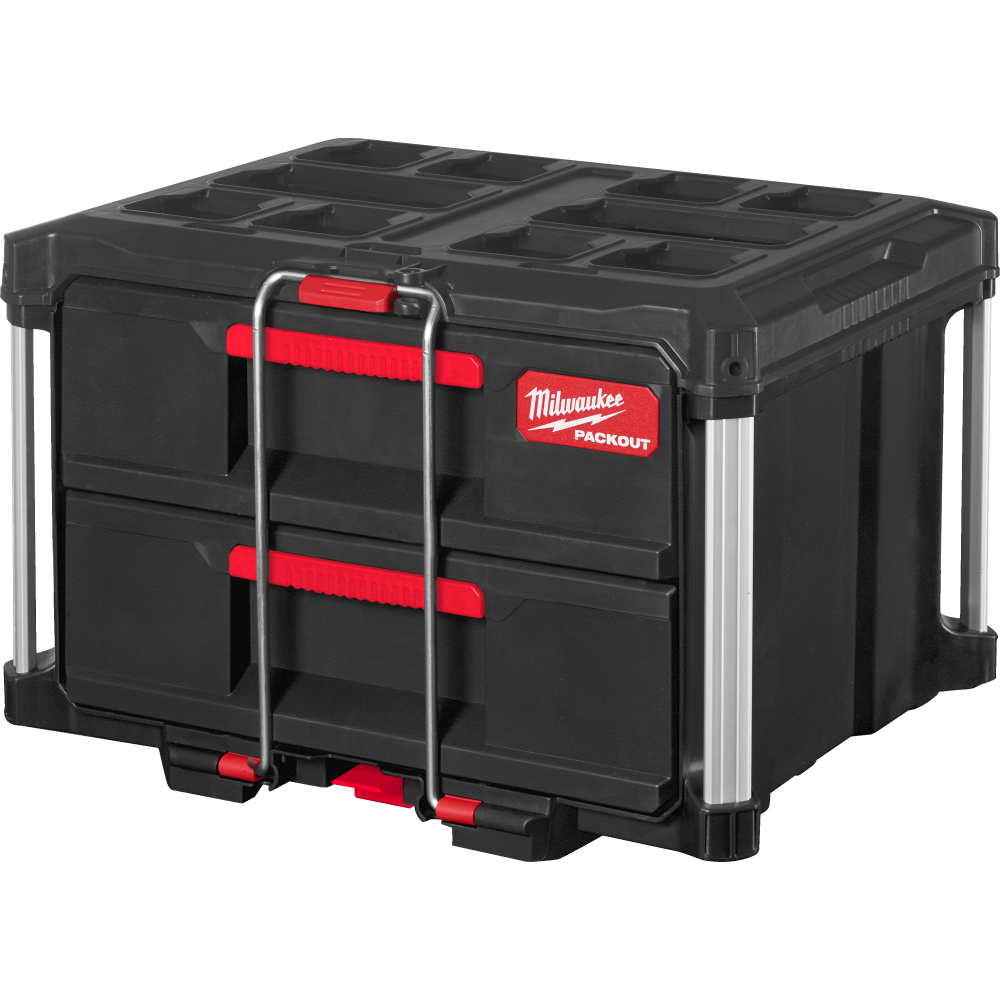 Milwaukee Koffer mit 2 Schubladen PACKOUT 560x410x360mm