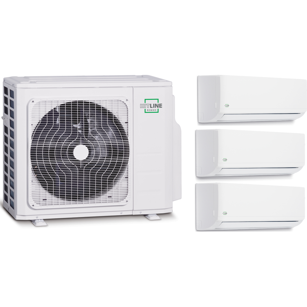 DXMultiflex-Set 7,9kW 3x DXW 261 + 1x DXM 801 DC
