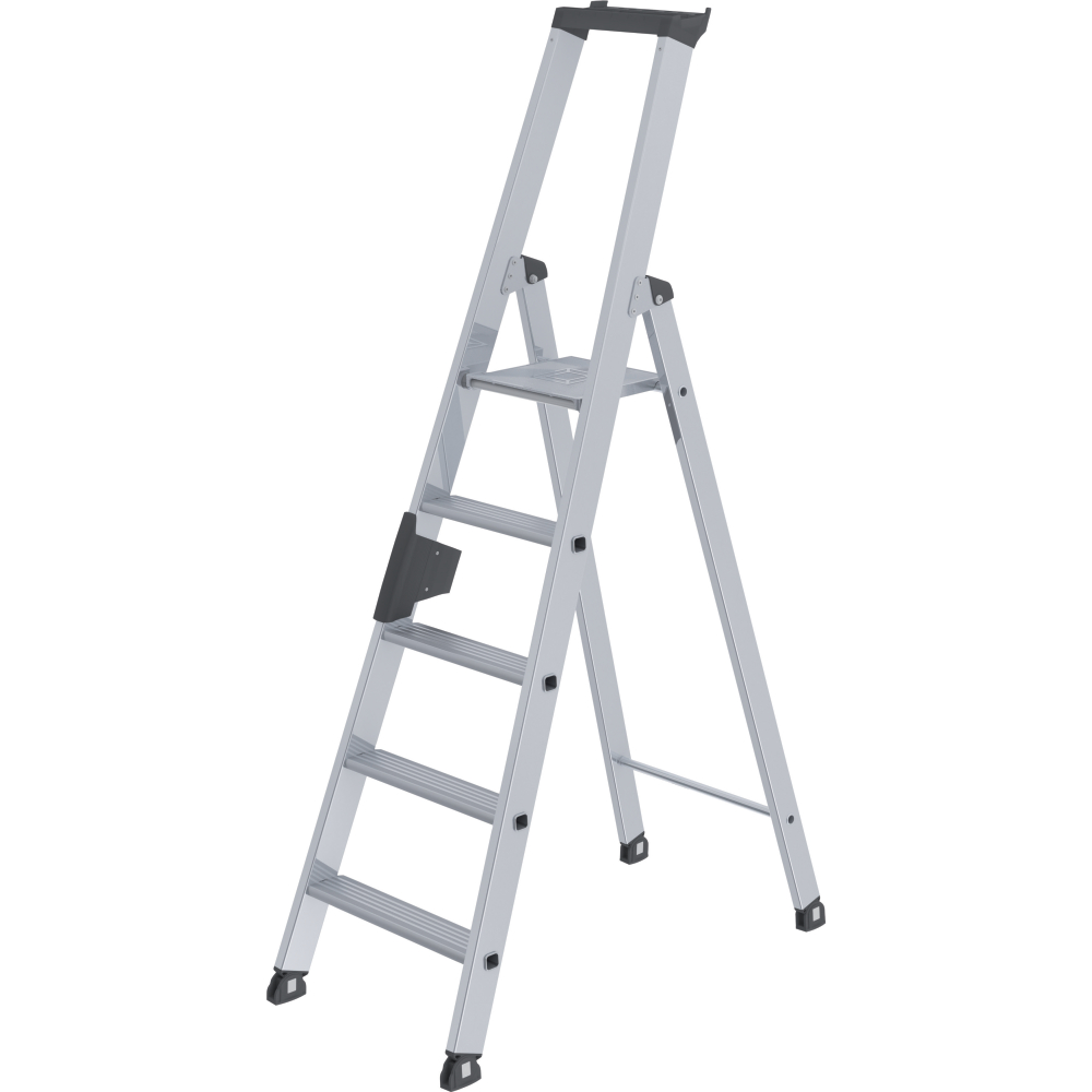 Stufen-Stehleiter alu 10 Stufen mit Brücke