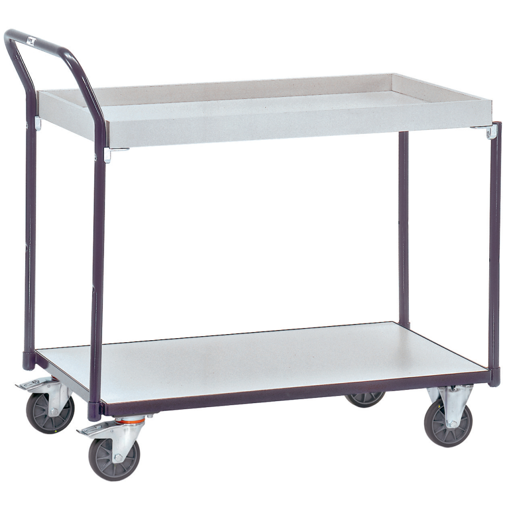 ESD-Tischwagen m. 2 LF 250kg, 850x500mm