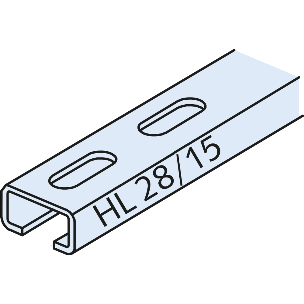 Lochschiene HL 28/15