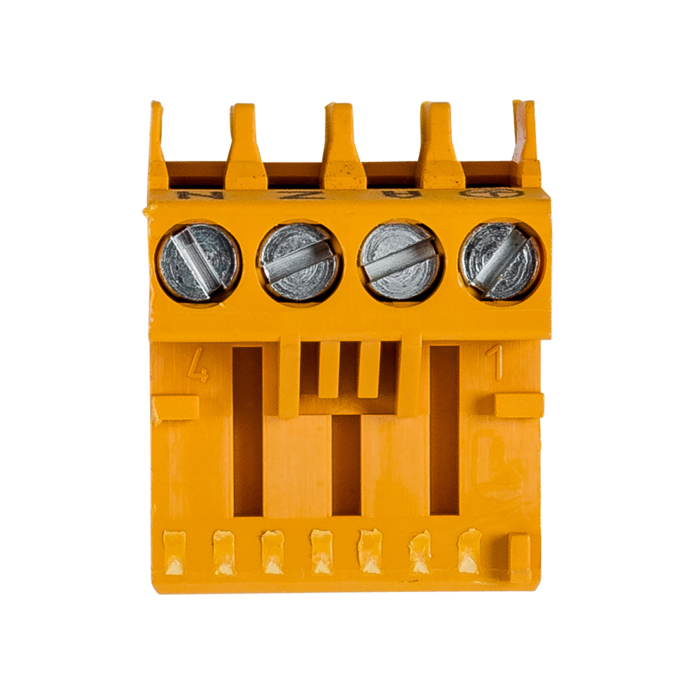 Wolf Gegenstecker gelb 4-pol. Rast5 für TopOne