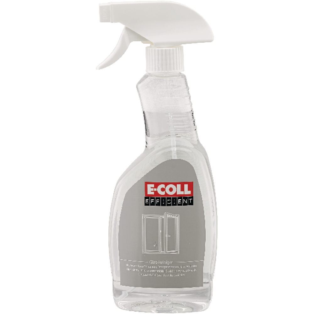 Glasreiniger 500ml Sprühflasche E-COLL Efficient WE-EE