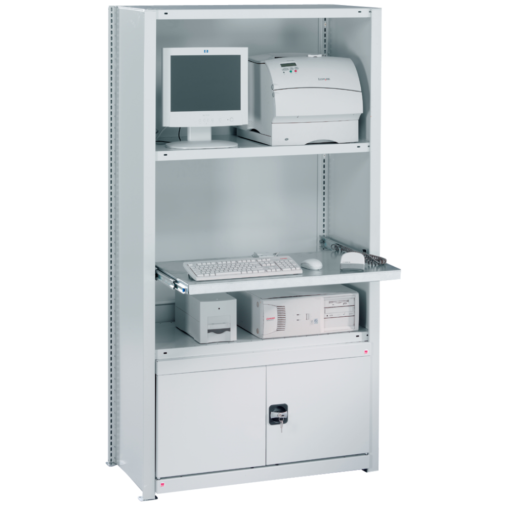 ClipInfo-Punkt-Regal 2000x1000x500 grau