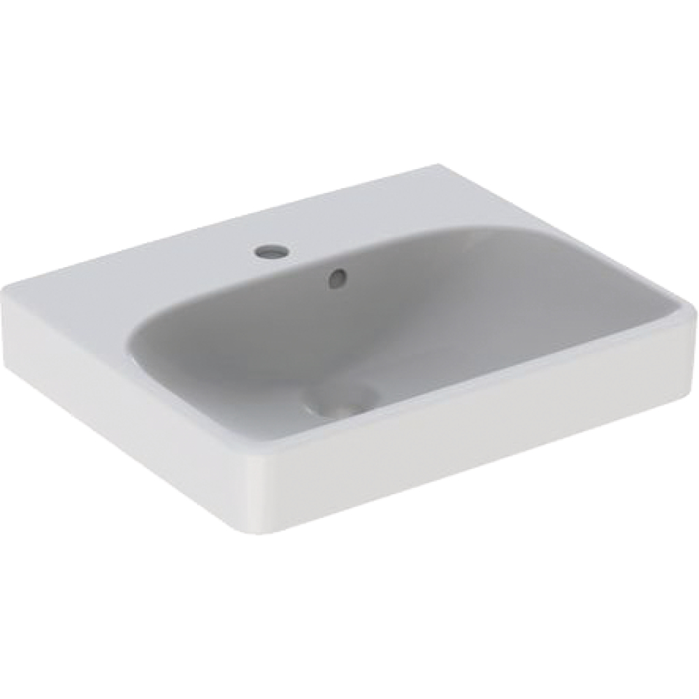Handwaschbecken Smyle Square 450 mm, Überlauf asy.