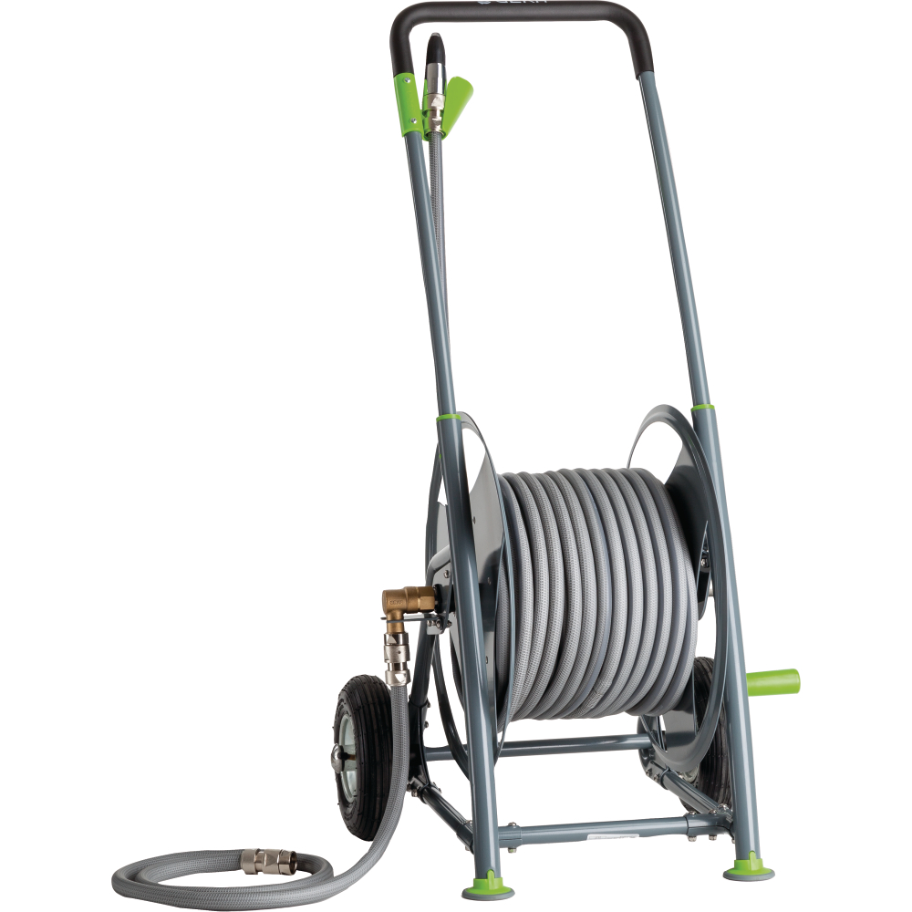 Schlauchwagen GEKA plus P40 SST, 25m-PVC-Schlauch 1/2", Zulaufschlauch