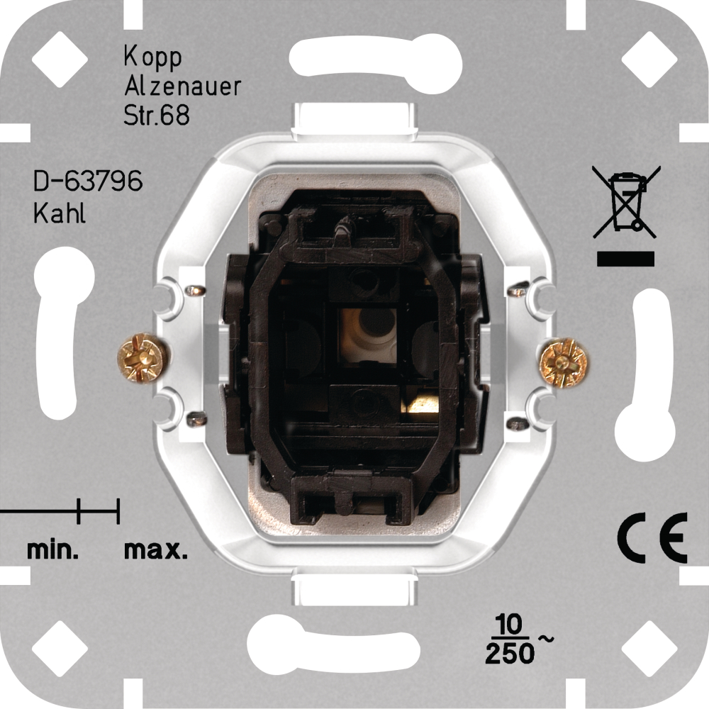Wippschalter-Einsatz Kreuz 5037
