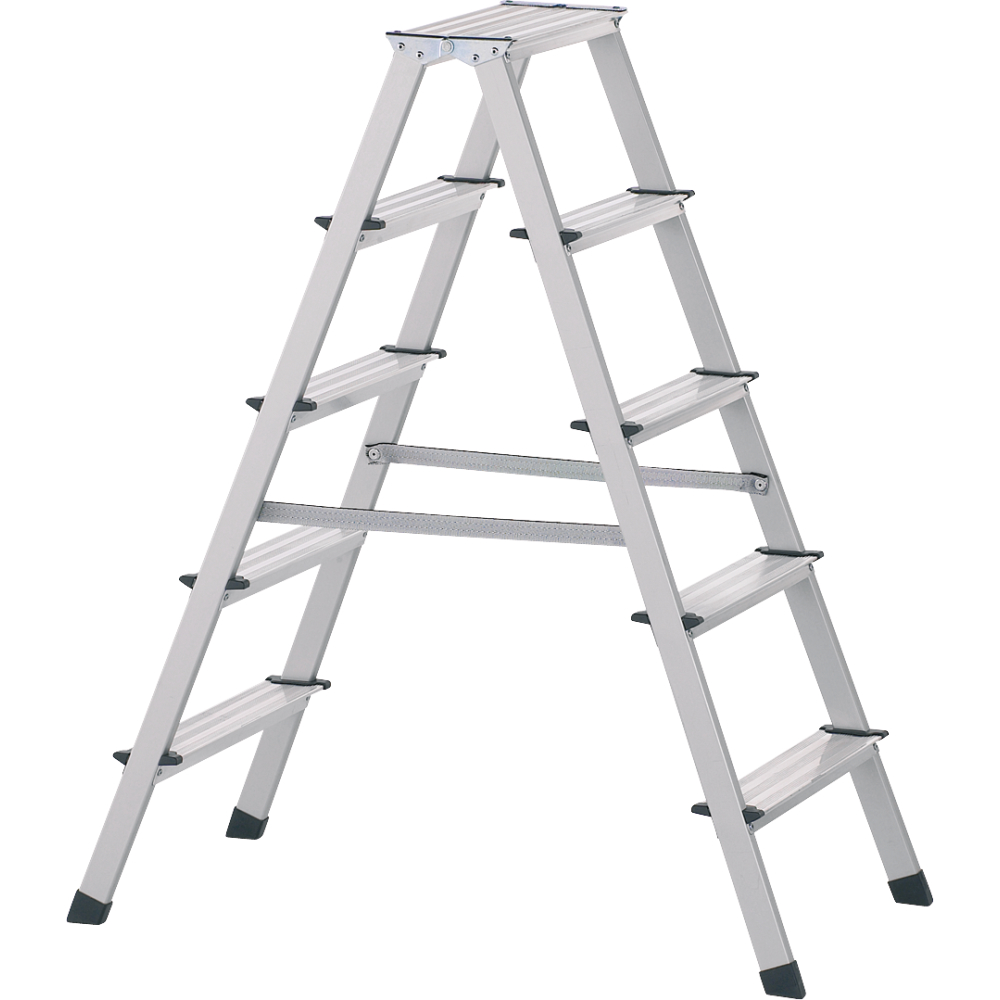 Zarges Scana B - Stufen-Stehleiter 2 x 3 Stufen Leiterlänge 0,71 m,