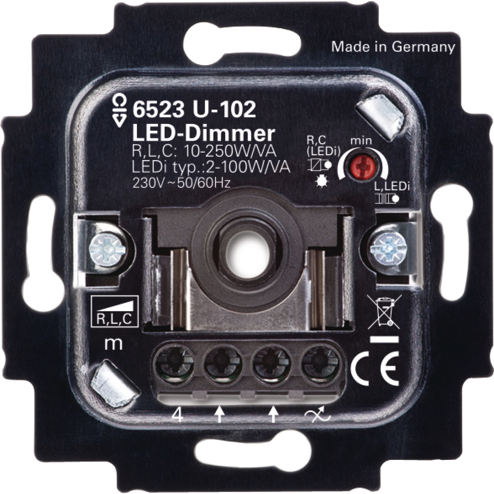 LED-Dimmer-Einsatz 6523 U-102 Busch-Jäger