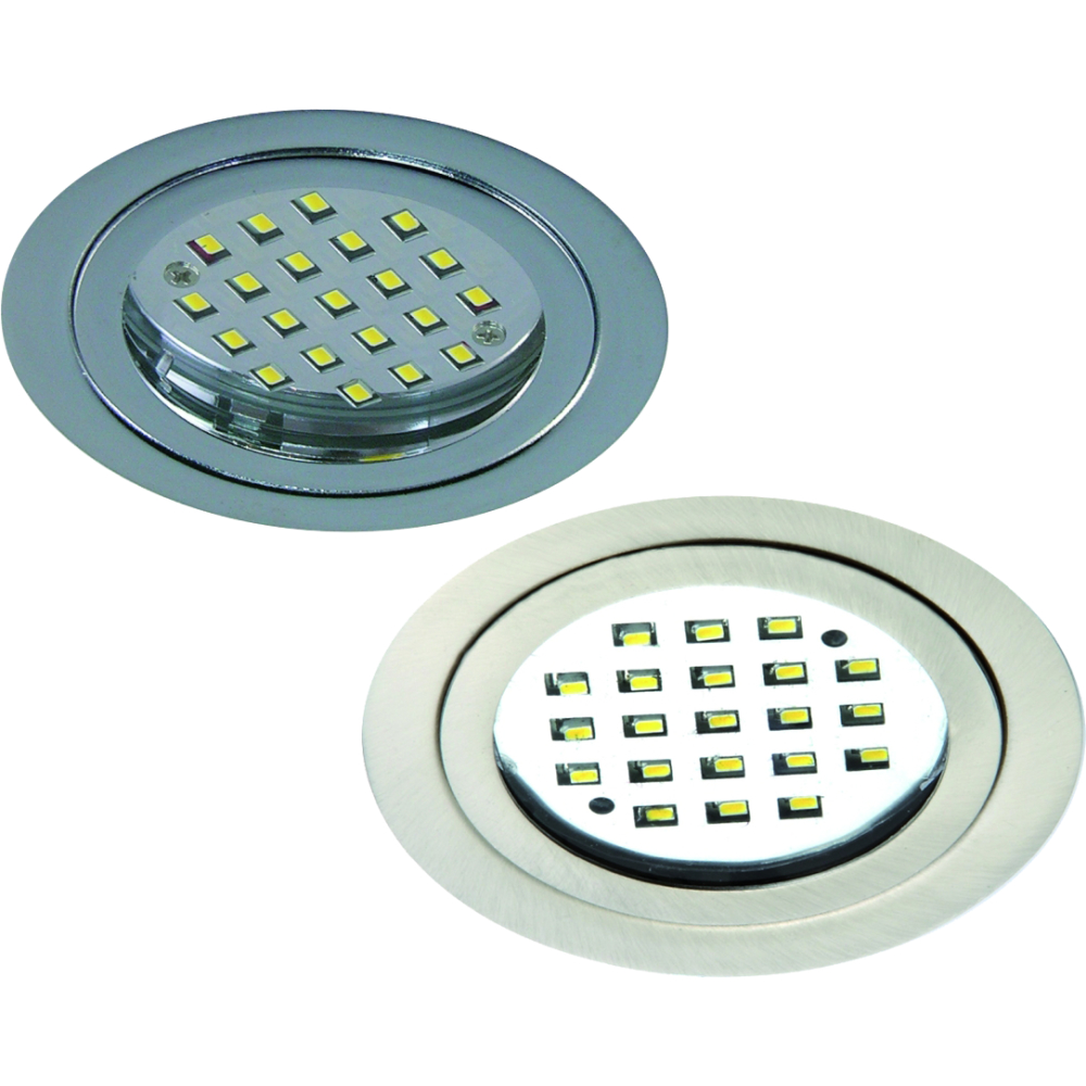 LED-Möbeleinbaustrahler LARA rund 2 W
