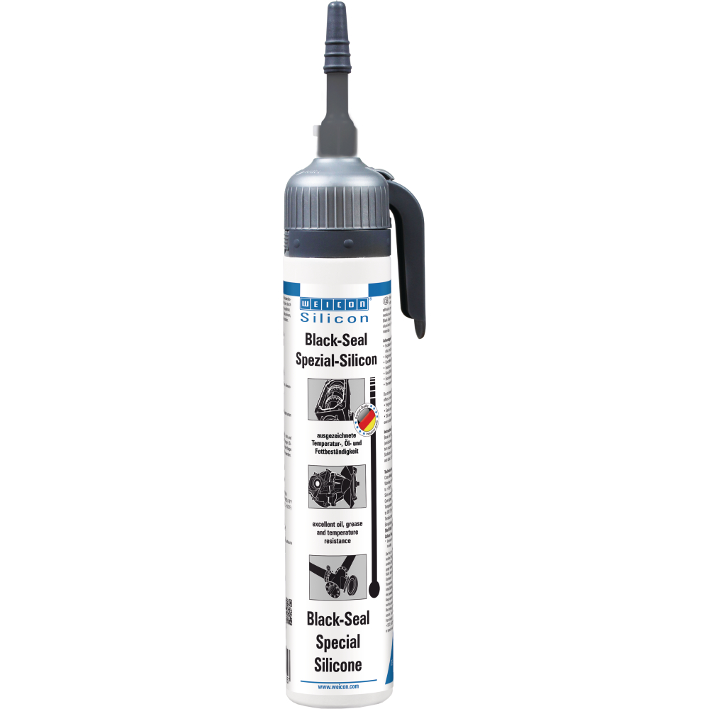 WEICON Black-Seal Silikon schwarz 200ml Druckdose