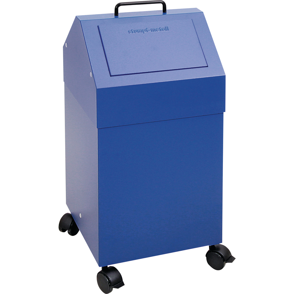 Wertstoffsammler 45l fahrbar, blau