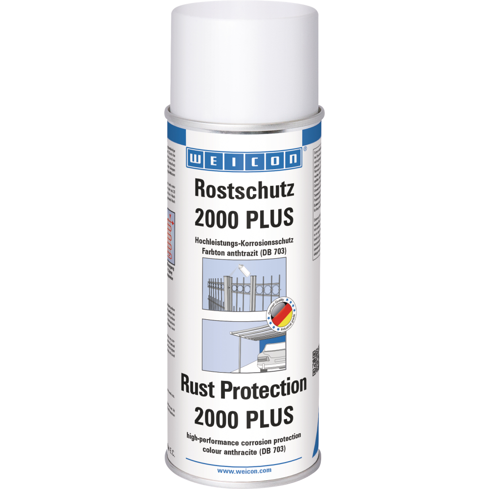 WEICON Rostschutz 2000 Plus 400ml silbergrau