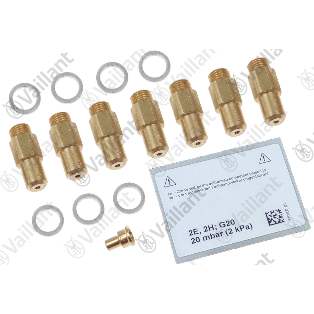Vaillant Düsenwechselsatz, 7 Düsen-D 2,40 Vaillant-Nr. 200191