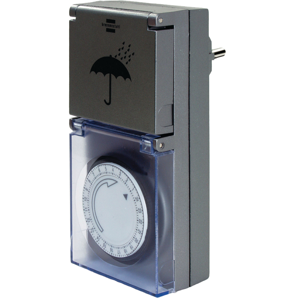 Mechanische Zeitschaltuhr MZ44 24h-Programm IP44