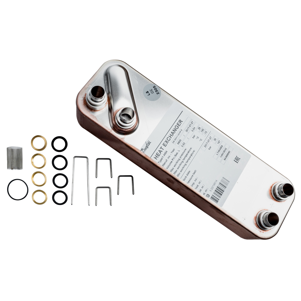 Wolf Wärmetauscher-Set 60 Platten für Wohnungsstation CAT-HT