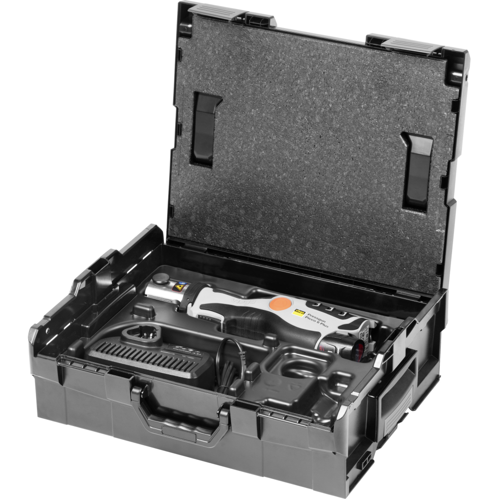 Viega Pressmaschine Pressgun Picco 6Plus 2489.4 in 12V/3,0 Ah Akku+Ladegerät