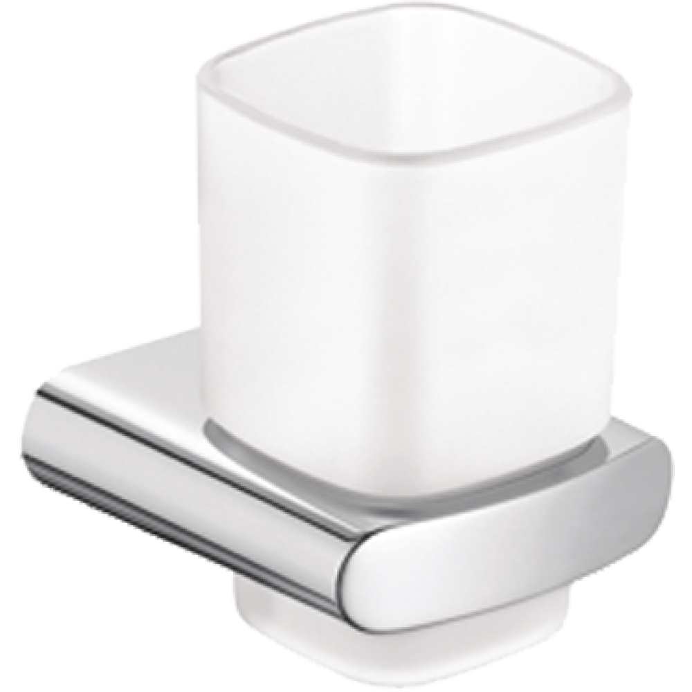Glashalter Elegance Neu Wandmodell verchromt
