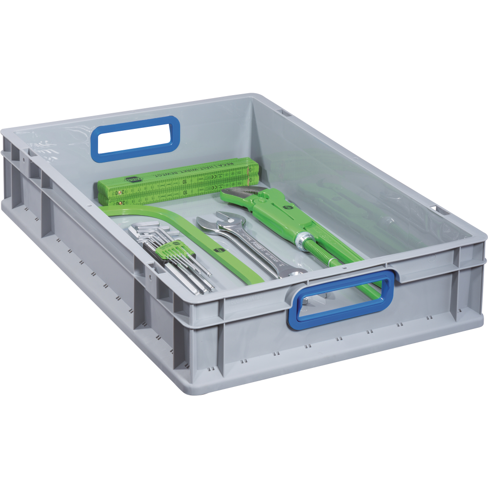 EuroBox grau/blau