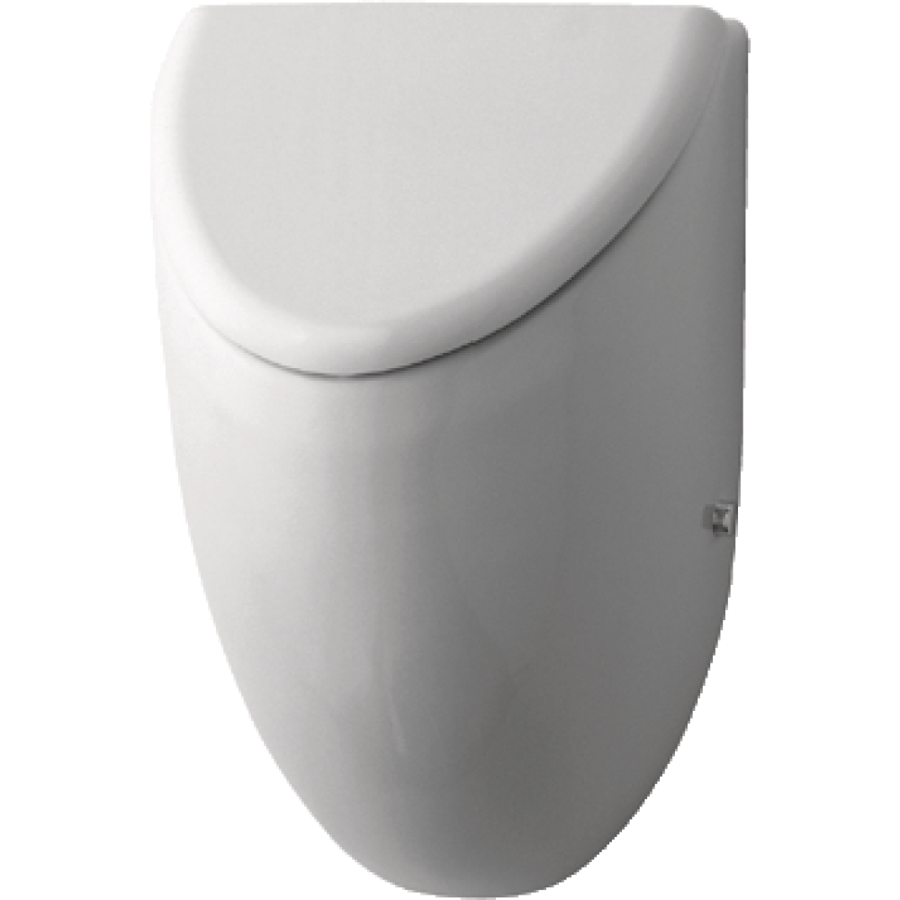 Urinal Fizz weiß Zu-+Ablauf verdeckt