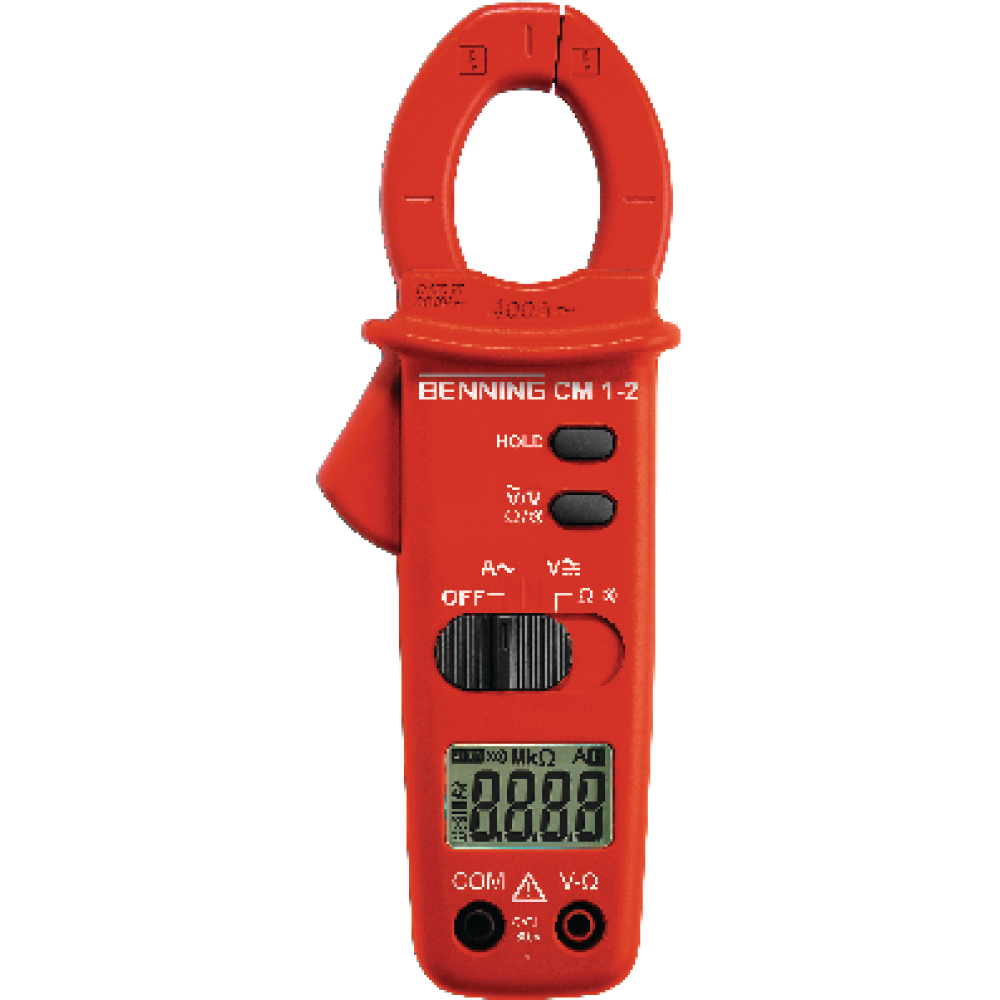 BENNING Digital-Stromzangen-Multimeter CM 1-2