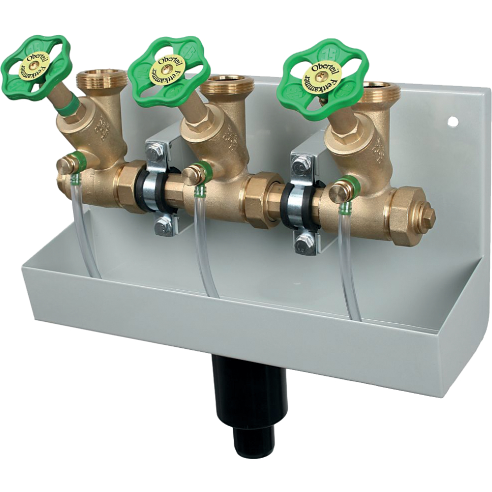 FORMAT Tec ATV-Station 3-fach, oberes Anschlussgewinde 1 1/2"